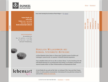 Tablet Screenshot of dunkel-natursteine.de